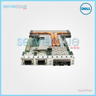 C63DV Dell Intel X520 10Gbp/s SFP+ 1350 Quad-ports Ethernet Daughter Card